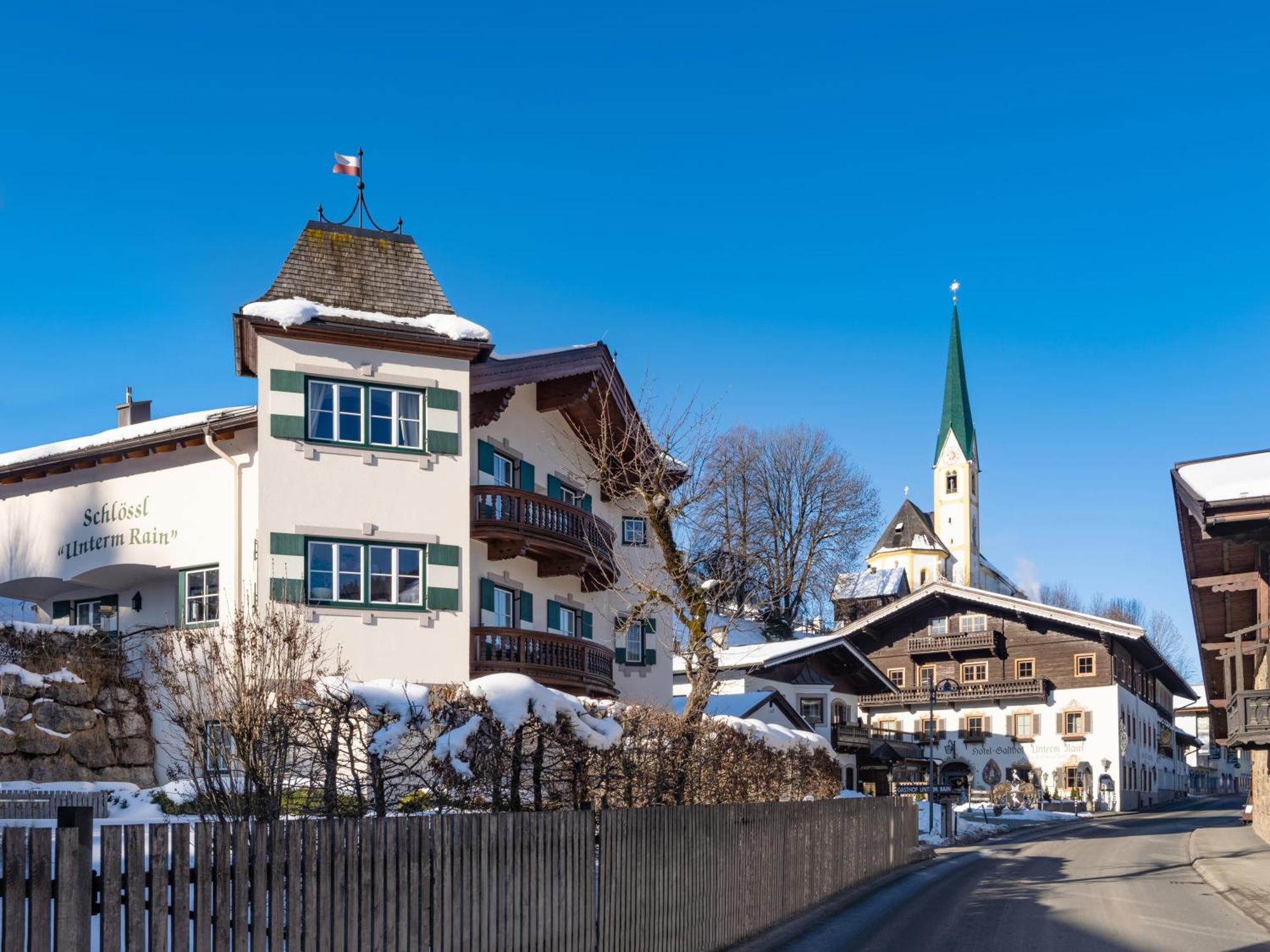 Alpen Glueck Schloessl Unterm Rain Appartement Kirchberg in Tirol Buitenkant foto