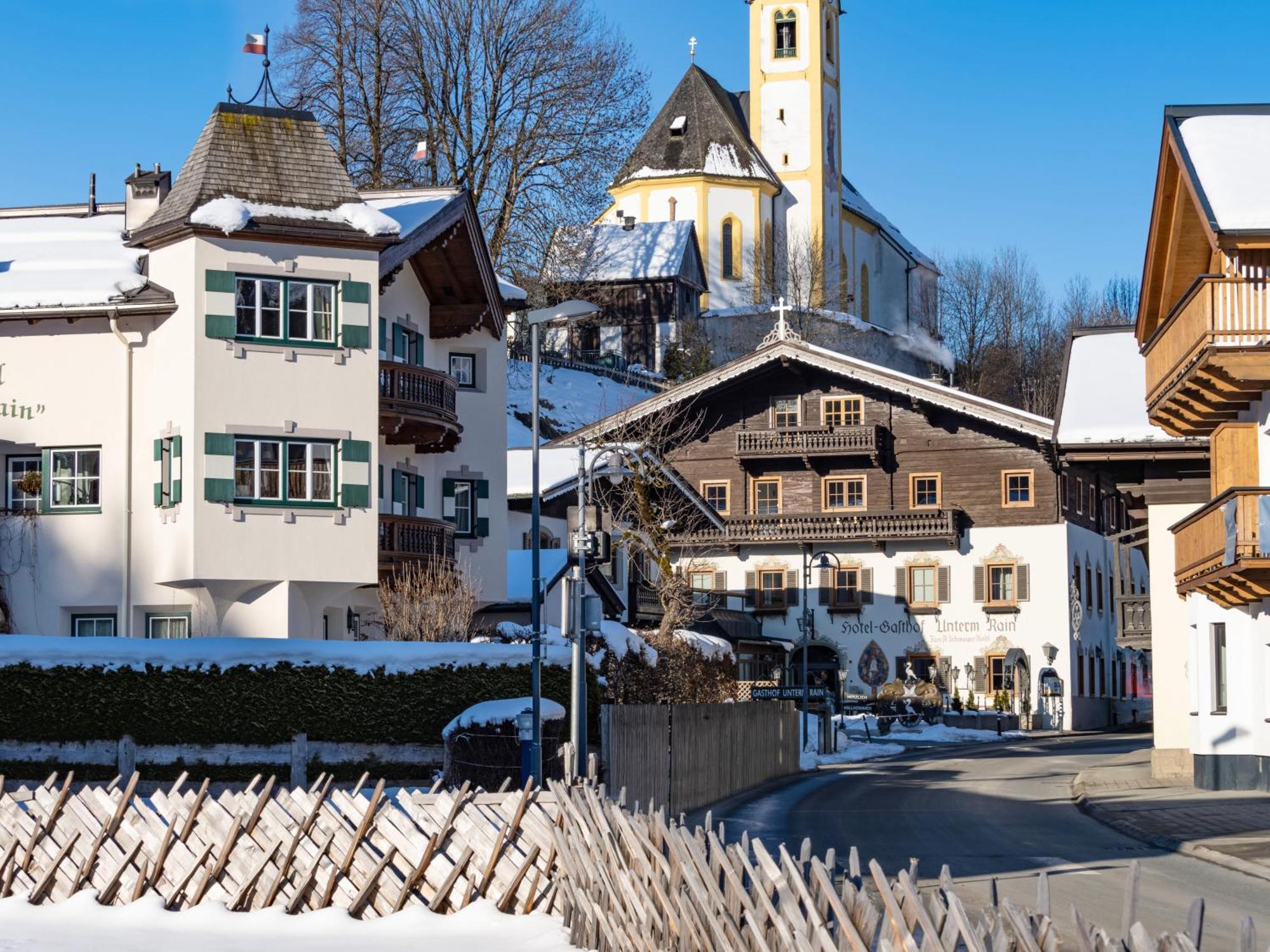 Alpen Glueck Schloessl Unterm Rain Appartement Kirchberg in Tirol Buitenkant foto